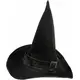 Sametový čarodějnický klobouk pro dospělé Halloween, image 2