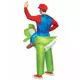 Nafukovací kostým Mario na Yoshim Nintendo® pro dospělé (se světlem), image 2