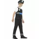 Černo-bílý policejní kostým pro chlapce, Velikost: 4-6 let (115/128 cm), image 2