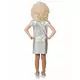 Stříbrné disco šaty kostým pro dívky, Velikost: 6-8 let(116 cm), image 2