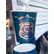 24 samolepek odznak policie navy/zlatá 4 cm, image 2