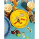 8 malých kartonových talířů Asterix 18 cm, image 2