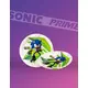 8 malých talířů Sonic Prime 18 cm, image 2