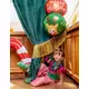 Fóliový balónek sob Santa Claus 45 cm, image 2