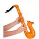 Oranžový nafukovací saxofon pro dospělé, image 2