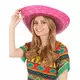 Růžové mexické sombrero pro dospělé, image 2