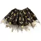 Černo-zlatý Halloween tutu kostým pro dívky, image 2