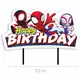 Dortový topper Happy Birthday Spidey and his Friends 17,5 cm, image 2