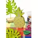 Dřevěná dekorace ananas žlutá a zelená 12 cm, image 2