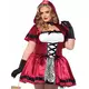 Kostým Červené Karkulky pro ženy plus size, Velikost: XX-Large, image 2