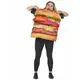 Realistický kostým hamburgeru pro dospělé, image 2