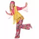 Vícebarevný hippie kostým pro dívky, Velikost: 4-6 let (110-120 cm), image 2