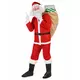 Standardní kostým Santa Clause pro dospělé, Velikost: X-Large, image 2