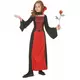 Dlouhý upírský kostým pro dívky Halloween, Velikost: 7-9 let (120-130 cm), image 2