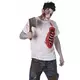 Latexový zombie kostým s žebry pro muže, Velikost: Medium, image 2