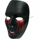 Černá maska se slzami krve pro muže Halloween, image 2