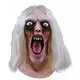Krvavá latexová maska zombie pro dospělé Halloween, image 2