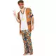 Hippie kostým s kulatými vzory pro muže, Velikost: Large, image 2