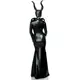 Luxusní sexy černý čarodějnický kostým pro ženy, Velikost: XX-Large (44), image 2