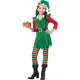 Luxusní vánoční elf kostým pro dívky, Velikost: 6-8 let (134 cm), image 2