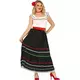 Dlouhý mexický kostým pro ženy, Velikost: X-Large (44-46), image 2