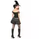 Sexy čarodějnický kostým s korzetem pro ženy Halloween, Velikost: Small, image 3