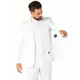 Mr. Solid bílý pánský oblek Suitmeister, Velikost: Large (EU 52-54), image 3