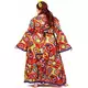 Plus size hippie šaty kostým pro ženy, Velikost: XXX-Large, image 3
