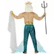Kostým mořského boha pro dospělé, Velikost: Medium, image 4