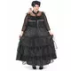 Plus size gotický plesový šatový kostým pro ženy, Velikost: XX-Large, image 3