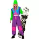 Fluorescenční snowboardový kostým pro dospělé – velká velikost, Velikost: X-Large, image 3