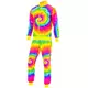 Plus size neonová Tie and Dye tepláková souprava pro dospělé, Velikost: X-Large, image 3
