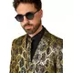 Opposuits lesklý hadí kostým pro dospělé, Velikost: X-Large (EU 56-58), image 4