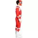 Červený Power Ranger svalový kostým pro děti, Velikost: 10-12 let, image 4