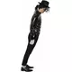 Černá bunda Michael Jackson pro dospělé, Velikost: Medium/Large, image 4